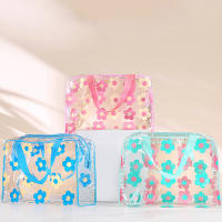 Bolsa de almacenamiento de maquillaje de PVC transparente, gran capacidad y diseño ligero para gestión de artículos pequeños - details 7