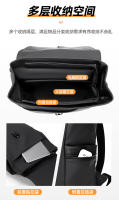 Bolsa de ordenador de ocio de negocios para estudiantes masculinos de gran capacidad, ligera, mochila escolar, mochila de viaje de moda. - details 8