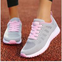 Zapatillas Blancas para Mujer Zapatos Deportivos Transpirables Tenis de Manga Corte Corto - details 0
