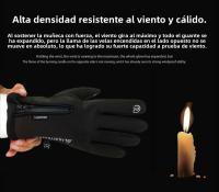 Guantes de invierno para hombres y mujeres, guantes calefactados con pantalla táctil, USB, impermeables, para acampar, senderismo, esquí, cálidos - details 9