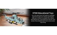 Verwisdon AH-1Z Viper Helicopter Building Set