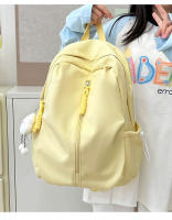 Mochila de viaje de gran capacidad, novedad de 2025, mochila escolar sencilla de Color sólido para estudiantes, Mochila deportiva, bolsa para ordenador - details 5