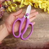 Tijeras de podar para jardinería ambidiestras de estilo clásico, hoja de acero inoxidable, tijeras de jardín multifunción de operación Manual, 1 ud. - details 0