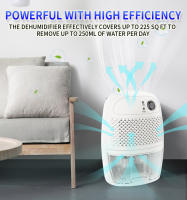 Deshumidificador eléctrico Portátil, Mini Deshumidificadores silenciosos para el Hogar, Salón, Habitación y Oficina, 800ml - details 4