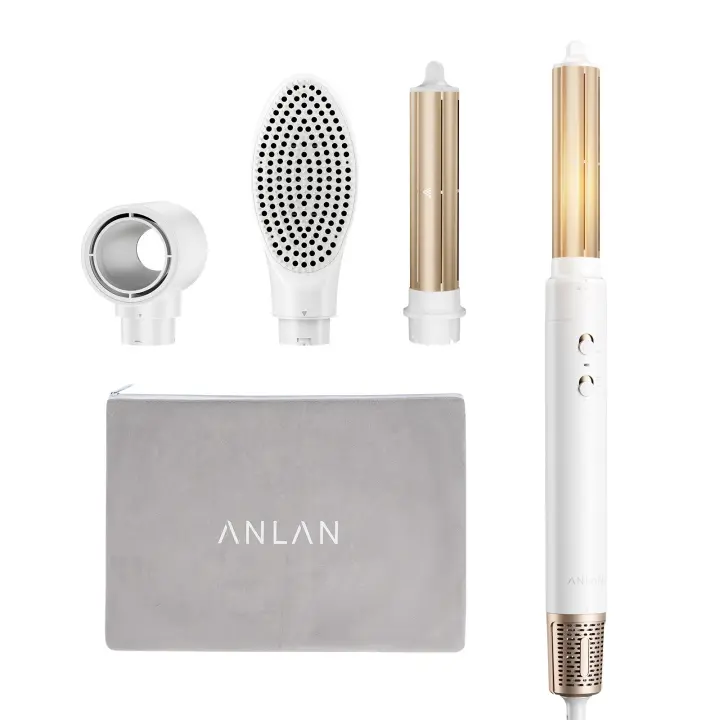 Anlan Cepillo de Peluquería Multiestilo 4 en 1 Secador de Cabello 1400W - 1