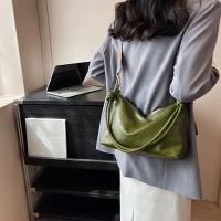 Bolso de Hombro de PU para Mujer Bolso Cruzado de Moda con Correa Ancha Bolso Commuter Casual - details 43