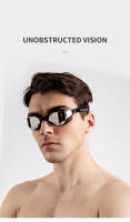 Gafas de natación antivaho profesionales para adultos, gafas de silicona impermeables galvanizadas, protección UV, gafas de natación para hombres - details 3