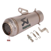 Escape de Motocicleta de Acero Inoxidable Respace Tubo de Escape Redondo para Motocross y Carreras - details 0