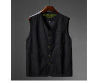 Chaquetas Ligeras de Primavera para Hombres Cómodas sin Mangas con Bolsillos - details 4