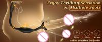 Leten Vibrador Anal Control Remoto Masajeador de Prostate con Anillo Vibrante para Retarde la Ejaculación Juguetes Sensuales para Adultos - details 3