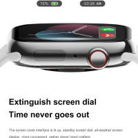 Reloj Inteligente AMOLED de 1.85 pulgadas Cargamento Inalámbrico Llamadas Bluetooth - details 21