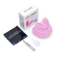 Protector bucal antironquidos ajustable con caja de almacenamiento, boquilla cómoda antironquidos, transparente, mejora el sueño - details 9
