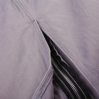 BUNO-Falda larga de cintura alta con cremallera para mujer, faldas Cargo informales con bolsillos grandes, abertura frontal, holgada, recta, Midi, ropa de calle, estilo Safari, 2025 - details 30