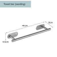 Juego de 6 Ganchos de Toalla de Baño de Acero Inoxidable Resistente a la Oxidación - details 5