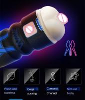 Dooll-Vagina de silicona realista para hombres, Juguetes sexuales de imitación para masturbación masculina, juguete de succión, copa de avión - details 8