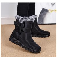 Otoño Invierno zapatos planos para mujer botas de nieve zapatos de bota casuales - details 2