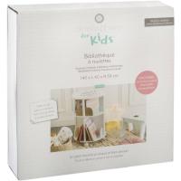 Redonda con Ruedas para organizar Libros – Habitación Infantil (Blanco y Gris) - details 9