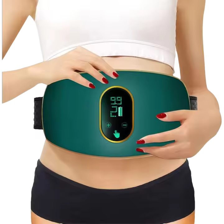 Revolucionario quema de grasa máquina delgada vientre cintura fitness masajeador perder peso estimulador - 1