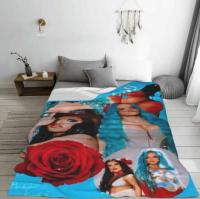 Anime Honkai Baby franela estampado dibujos animados multifunción muy cálidas manta para cama al aire libre alfombra pieza - details 4