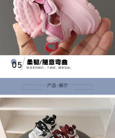Sandalias Baotou para niños nueva malla de verano transpirable niños hueco Semi-sandalias antideslizante suela suave Baotou para mujer - details 6