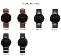 Reloj de pulsera Unisex sencillo y delgado para hombre, de lujo, de primera calidad, con envío directo, informal, deportivo, resistente al agua, color negro - details 12