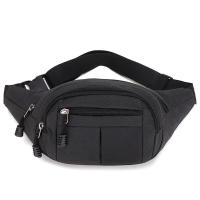 Bolso impermeable para deportes al aire libre para hombre, riñonera cruzada de lona, riñonera, bolso de viaje de moda. - details 1