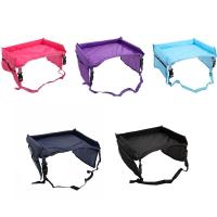 Mesa portátil de almacenamiento para coche, bandeja para aperitivos, asiento de coche para bebé, tablero de dibujo, cochecito, juguete para niños, soporte para alimentos - details 7