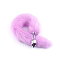 Juguete de Cola de Zorro de Acero Inoxidable Enchufe Anal Sensorial para Adultos - details 14