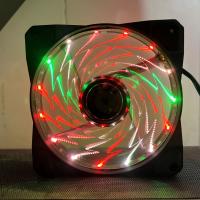 15ELD RGB Ventilador LED - 12cm Silencioso Enfriamiento, 4-Pines Ventilador de Torre de Escritorio con Interfaz Doble, Funcionamiento Silencioso para Servidor y PC, Ventilador de Juegos |   Ventilador Iluminado con LED |   Funcionamiento Suave - details 4