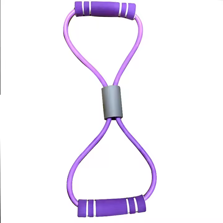 Bandas de resistencia con espuma para deportes en casa, accesorios de Yoga y Fitness, cuerda de tracción de goma, equipo de entrenamiento y ejercicio para gimnasio para mujeres - 1