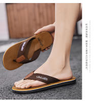 Nuevas chanclas de los hombres antideslizante desgaste exterior zapatillas de playa eva sandalias de los hombres pellizcar pies zapatos de los hombres de moda - details 19
