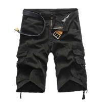 Pantalones cortos de algodón informales de camuflaje para hombre, ropa de marca, cómodos, sin cinturón, verano - details 4