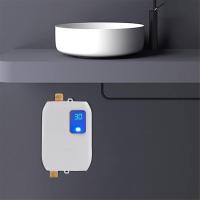 Calentador de agua instantáneo eléctrico portátil, 3500W, con protección contra sobrecalentamiento, para cocina, baño, enchufe europeo - details 3