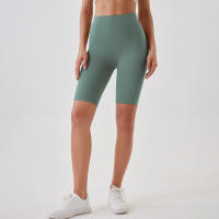 Hamidou-pantalones cortos de Yoga para mujer, mallas deportivas transpirables, de cintura alta, para entrenamiento y gimnasio - details 28