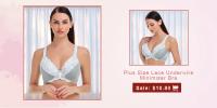 Sujetador de encaje Sexy para mujer, minimizador de realce de figura completa, sujetador de pecho grande inalámbrico de talla grande 36 38 40 42 44 46 48 50 B C D E - details 1