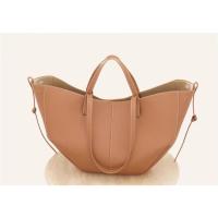 Bolso de mano de color sólido para Mujeres, material de cuero de Vaca, Bolso de axila, moda SO - details 4