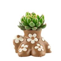 Maceta nórdica Ins para arte corporal, maceta decorativa hecha a mano de resina para suculentas, maceta de escritorio resistente a la corrosión, decoración del hogar - details 1