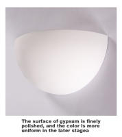 Tomaxin Lámpara de pared Iluminación energy saving con estilo Wabi Sabi - details 8