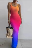 Moda mujer nueva tendencia Z Color sólido Sexy elegante Godde Single ulder Drees - details 29