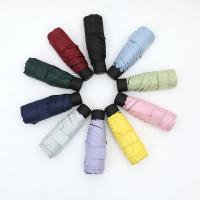 Mini paraguas plegable ultraligero de bolsillo para mujer, paraguas plegable a prueba de viento, paraguas compacto de viaje para lluvia para hombre, paraguas protector solar para exteriores Um - details 4