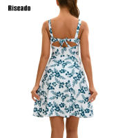 Conjunto de bikini sexy de 2 piezas para mujer, ropa de playa de cintura baja, tankini con vestido largo de playa - details 2