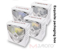 Gafas de Casco de Motocicleta VEMAR Máscara Facial Desmontable con Lente HD - details 11