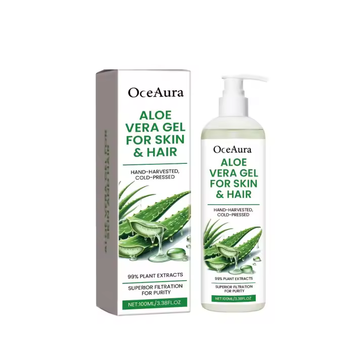 Oceanaura suaviza y piel, refresca el cabello, hidrata el gel de aloe. - 1