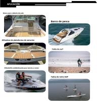 Accesorios de Barco de Ocio Teca Sintética EVA para Barco Antideslizante Autoadhesiva - details 6