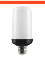 LED Night Light Flame Light Bulb 4 Modes Fire Bulb Lamp Christmas Party Outdoor Indoor Home Decor E27 Base Flickering Nightlight - details 13