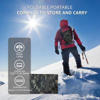 XINPUGAUNG Paneles Solares 30W Panel Solar Cargador Solar Plegable Portátil con 5V USB de carga compatible con bancos de energía, IPX5 impermeable perfecto para camping, senderismo, al aire libre - details 3