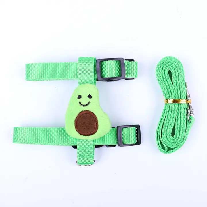 Caminata al aire libre para animales pequeños, hurones, cerditos, erizos, correas para mascotas, cuerda, tracción para mascotas, disfraz de conejito, arnés para conejo, correa - 1