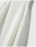 Vestido Ligero de Luna Corte Redondo sin Mangas Ajuste Delgado Moda de Talla Seis para Mujeres - details 10