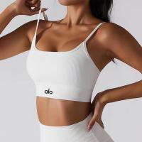 Alo yoga ropa de yoga chaleco mujer fies deporte correr sujetador conjunto espalda belleza correas lencería entrenamiento top - details 4