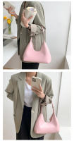 Bolso de mano para mujer, hombro de moda con sensación de alta gama, bolso para axila con forma de PU para mujer - details 8